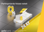 Yelo Bank: Faizsiz taksitlə Sevgililər Günü hədiyyəsini seçmək daha rahatdır!