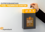 Expressbank-dan yaşıl təşəbbüsə dəstək