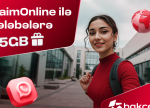 “Bakcell” DaimOnline ilə tələbələrə 5GB hədiyyə edir!