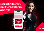 "Bakcell" mobil tətbiqi süni intellekt dəstəkli təkliflər dövrünə keçir