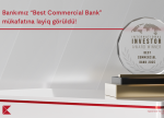 Kapital Bank “International investor” tərəfindən daha bir mükafata layiq görüldü: “Ən yaxşı kommersiya bankı 2025”