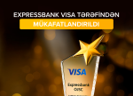 Expressbank VISA tərəfindən mükafatlandırıldı