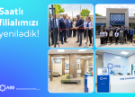 ABB-nin Saatlı filialı yenilənmiş binada xidmətə başladı!
