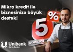 “Unibank”dan sahibkarlara yay hədiyyəsi - mikro kreditlərə 5%-dək endirim!
