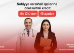 Xalq Bank-dan təhsil və səhiyyə işçiləri üçün sərfəli kredit
