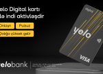 Yelo Bank-dan yeni rəqəmsal kart: Yelo Digital Card!