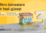 Yelo Bank-dan mikro bizneslərə bir fəsil güzəşt!