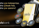 Yelo kartların cashback şərtləri yeniləndi - daha çox limit, daha yüksək cashback!