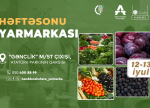 Bakıda növbəti “Kənddən Şəhərə” həftəsonu yarmarkası təşkil olunacaq