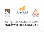 “AzerGold” QSC və onun törəmə şirkətlərinin ötən ilin yekunlarına dair maliyyə nəticələri açıqlanıb