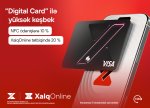 Xalq Bankdan Digital Card-la əməliyyatlara 20 %-dək keşbek!