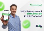Vahid vergi bəyannaməsinin “SİMA İmza” ilə təqdim edilməsi mümkün oldu