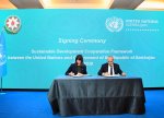 Azərbaycan və BMT 2026–2030-cu illər üçün Əməkdaşlığa dair Çərçivə Sənədini imzalayıb