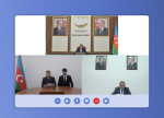 Ədliyyə Nazirliyinin rəhbər heyəti region sakinləri ilə videoqəbul formatında görüş keçirib