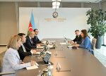 Avropa İttifaqının Azərbaycandakı Nümayəndəliyinin rəhbəri ilə görüş keçirilib