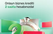 “PAŞA Bank”dan onlayn biznes krediti 2 saata hesabınızda!