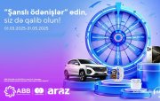 Alış-verişlərini ABB-nin kartları ilə “ARAZ”Supermarketlərdə et, avtomobil qazan!