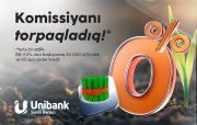 Unibank-dan son çərşənbə aksiyası: Komissiyasız kredit!