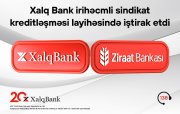 Xalq Bank beynəlxalq maliyyə bazarında növbəti layihədə iştirak edib