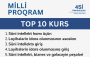 “Milli Proqram” çərçivəsində istifadəçilərin ən çox müraciət etdiyi 10 təlim