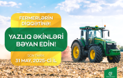 Fermerlərə çağırış: Subsidiya almaq üçün yazlıq əkinlərinizi EKTİS-də bəyan edin!