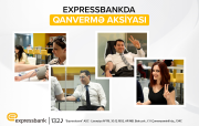 Expressbank-da qanvermə aksiyası keçirilib