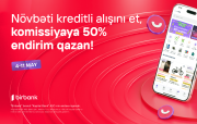 Umico kredit xətti ilə alış-verişə 50% komissiya endirimi