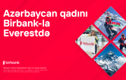 Birbank-ın dəstəyi ilə Vəfa Musayeva bayrağımızı Everest zirvəsinə sancdı