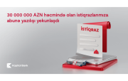 Kapital Bank-ın 30 000 000 AZN həcmində istiqrazlarının yerləşdirilməsi başa çatdı