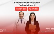Xalq Bank-dan təhsil və səhiyyə işçiləri üçün sərfəli kredit
