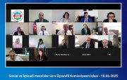 Sosial və İqtisadi məsələlər üzrə Üçtərəfli Komissiyanın növbəti iclası keçirilib