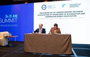 Azərbaycan Banklar Asssosiasiyası ilə Qazaxstan Maliyyəçilər Assosiasiyası arasında “Əməkdaşlıqa dair” Memorandum imzalanıb