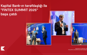 Kapital Bank-ın tərəfdaşlığı ilə keçirilən “FINTEX SUMMIT 2025” başa çatdı