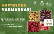 Bakıda növbəti “Kənddən Şəhərə” həftəsonu yarmarkası təşkil olunacaq