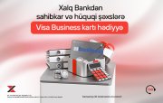 Sahibkar və hüquqi şəxslər üçün Visa Business kartı