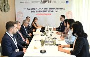 “Silk Road Fund”un idarəedici direktoru ilə görüş keçirilib