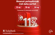 Xalq Bank əmanət məhsulları üzrə sərfəli kampaniya təqdim edir