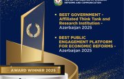 İİTKM Britaniyanın “International Finance Awards 2025” müsabiqəsində ən yaxşı beyin mərkəzi elan olundu