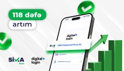 “SİMA İmza” ilə “digital.login”ə girişlərin həcmi 118 dəfə artıb