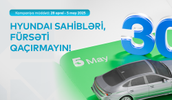 PAŞA Sığorta-dan “Hyundai” sahiblərini sevindirəcək kampaniya!