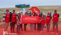 Xalq Bank ağacəkmə askiyasında iştirak etdi