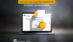 Onlayn sərəncam ödənişləri "Expressbank"da