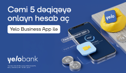 Yelo Bank-dan fərdi sahibkarlar üçün onlayn imkan!