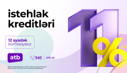 Azər Türk Bank müştərilər üçün sərfəli kredit kampaniyasını davam etdirir
