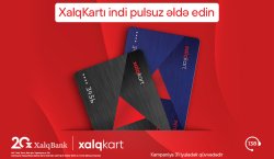 XalqKart indi pulsuz!