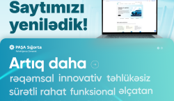 ﻿PAŞA Sığorta müasir və təkmilləşdirilmiş veb-saytını təqdim edib