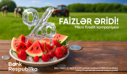 “Bank Respublika”da mikro kreditlər üzrə FAİZLƏR ƏRİDİ