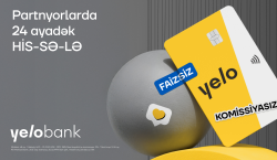Partnyorlarda alış-veriş et, faizsiz taksitlə ödə!
