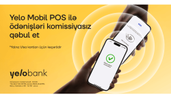 Yelo Mobil POS ilə Visa ödənişlərinə 0% komissiya!