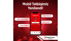 Ziraat Bank Azərbaycan mobil tətbiqini yenilədi!
